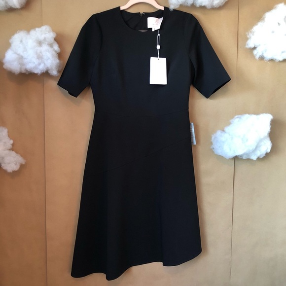 ✨Gal Meets Glam Luna Dress Asymmetric Hem Fit & Flare Dress✨ - Picture 2 of 5